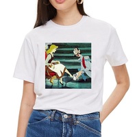 Camiseta barata para mujer, remera para mujer