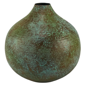 Pot de fleurs en fer martelé de style antique personnalisé, fait main, écologique, pour la décoration de la maison, vase de sol pour le salon - Product Image 2