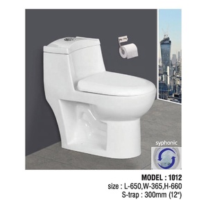 ราคาถูกชิ้นเดียวผู้ผลิตห้องน้ำเซรามิกสุขภัณฑ์ห้องน้ำ Wc ที่มีการติดตั้งทั้งหมด S-Trap,P-Trap อ่างล้างหน้าตู้เสื้อผ้า Monobloc