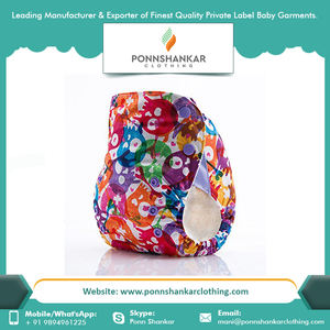 Couche-culotte en coton biologique, couche-culotte en vrac pour bébés, Anti-fuite - Product Image 4