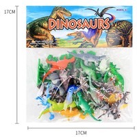 Ensemble de jouets de dinosaure, figurines en plastique et vinyle pour la fête de Dino, Toppers pour Cupcake, assortiment de pièces