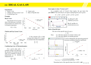 (ไต้หวัน) ชุดกฎหมายว่าด้วยแก๊สในอุดมคติสำหรับฟิสิกส์บอยล์ของชาร์ลส์เกย์-รูเซกส์รวมอัตราส่วนวงจรคาร์บอนของความร้อนจำเพาะ - Product Image 2
