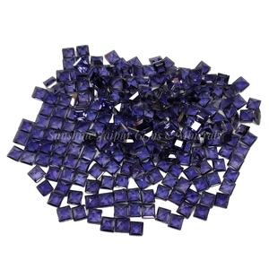 อิโอไลต์ธรรมชาติทรงเหลี่ยมขนาด 2 มม. ราคาส่งจากโรงงาน คุณภาพสูง พลอยเจียระไนแบบเหลี่ยม ขายเป็นชิ้น อิโอไลต์ธรรมชาติ - Product Image 3