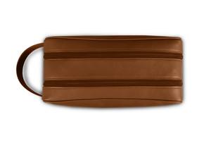 Travel <b>Toiletry</b> <b>Bag</b> <b>Leather</b> Cosmetic Makeup Organizer - Product Image 3