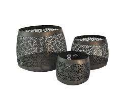 Lanterne en fer moderne faite à la main porte-bougie unique de Noël Ins Style bois métal porte-bougie décoration de la maison autre bougie - Product Image 3