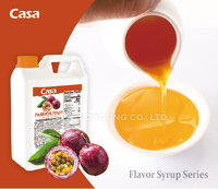 Jarabe de Maracuyá Good Young Tea Casa con Certificación ISO, HACCP y HALAL