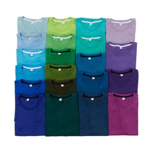 T-shirt personnalisé à manches longues 100 % coton jersey, col rond, séchage rapide, respirant, écologique, coupe ample légère, vierge - Product Image 6