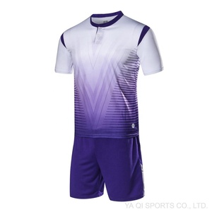 Uniforme de Fútbol Sublimado Personalizado de Alta Calidad, Unisex para Adultos, Diseño Personalizado <span class=keywords><strong>2022</strong></span>, Tiempo de Entrega de Muestra de 7 Días, Ropa Deportiva - Product Image 4