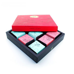 Boîtes d'emballage cadeau recyclables personnalisées pour gâteaux Chewing-gum chips de pommes de terre-télescope de stratification brillant gaufré mat avec revêtement UV - Product Image 5