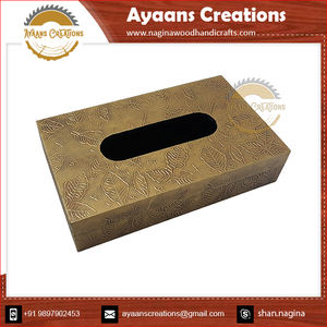 Handmade Top Quality Napkin Holder 100% Natural Wood Made <b>Tissue</b> <b>Box</b> Manufacturer - Product Image 3