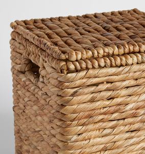 Cubos de almacenamiento de mimbre con asas y tapas, tejido Natural, artesanías de Vietnam - Product Image 5