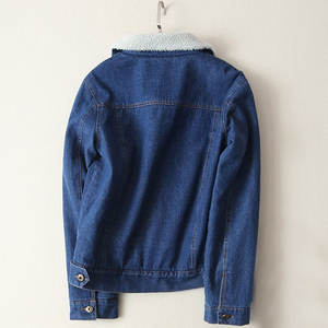 Top Tendance Tricoté Respirant Imperméable Jeans Veste Meilleur Prix De Gros Épaule Abandonnée 100% Coton Direct Usine Unisexe - Product Image 2