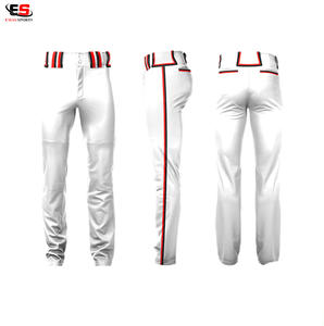 Pantalon de baseball pour homme avec passepoil latéral multicolore à séchage rapide Vêtements de sport respirants et imprimés personnalisés pour les équipes - Product Image 5