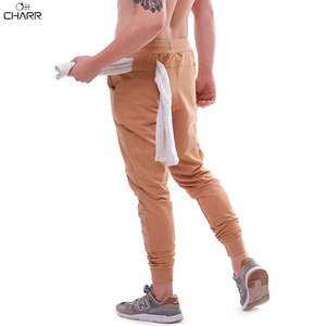 Pantalones de deporte de algodón para hombre, ropa para correr, con logotipo personalizado, venta al por mayor - Product Image 6