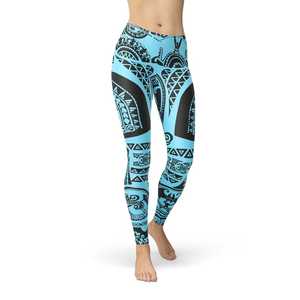 Leggings Moana inspiration mari, tatouages, longueur totale ou - Product Image 1