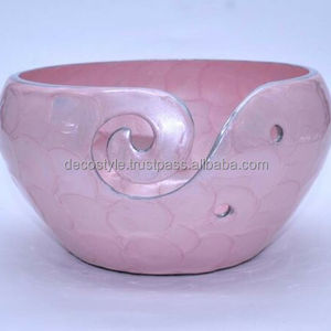 Cuenco de hilo metálico - Product Image 1