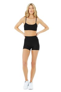 Conjunto de Sujetador Deportivo y Pantalones Cortos con Estampado de Puntos para Mujer, Ropa Deportiva Atractiva para Yoga y Gimnasio, Precio al por Mayor - Product Image 4