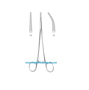 High Quality Stainless Steel Halsted-Mosquito Artery Forceps Curved 1x2teeth 21cm Surgical Instruments Manufacturer - Product Image 1
