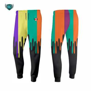 Joggers de pana de algodón 100% Unisex más vendidos, pantalones de chándal bordados con diseño deportivo informal, cintura elástica ligera para primavera - Product Image 2
