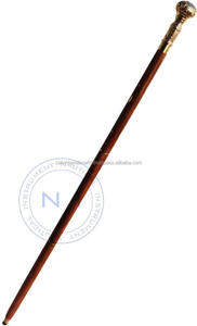 Bastón de caminar náutico hermoso hecho a mano vikingo bastones de madera de eje marrón resistente Camping y senderismo para hombres Stick - Product Image 6