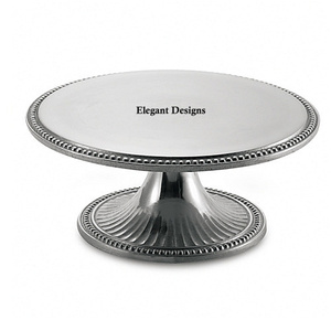 Juego de soporte de pastel cuadrado de acero inoxidable de diseño hecho a mano de tres precios bajos soporte de pastel de metal de mesa decorativo elegante - Product Image 2