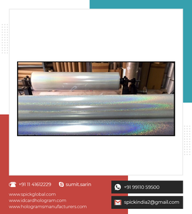 High Quantity Different Pattern PET Holographic Metallized Transparent <b>Lamination</b> <b>Film</b> for Paper Board Anti Custom Sticker - Product Image 3