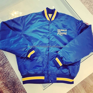 Chaqueta Bomber/Béisbol de Invierno con Cuello Alto, Hecha a Medida, 100% Poliéster Satinado, Ecológica y Resistente al Viento - Product Image 1