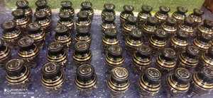 BLACK BRASS KEESAKE FLORISHED <b>FUNERAL</b> URN <b>FUNERAL</b> <b>SUPPLIES</b> BRASSWORLD INDIA - Product Image 2