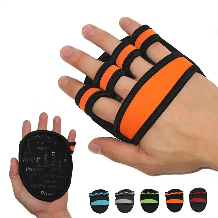 Lifting Palm Dumbbell Grips Pads Unisex Anti Skid Weight Cross Training  Gloves Gym Workout Fitness Sports For Hand Protector