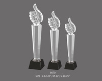 Trofeo Deportivo de Cricket OLIVIA al por Mayor, de Alta Calidad, Personalizado con Estampado de Estrellas y Grabado Láser de Cristal, Superventas