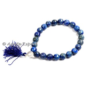 Bracelets de puissance à facettes Lapis Lazuli - Product Image 1