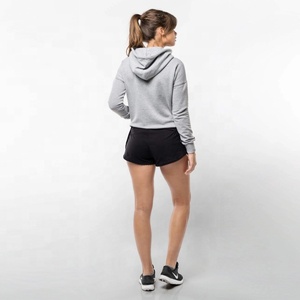 Women's Plain Zip Fleece Hooded <b>Top</b> Long Sleeve Front Pockets Soft Stretchable Comfortable Plus Sizes Polyester/Cotton <b>Winter</b> - Product Image 4