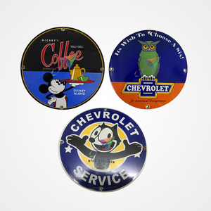 Export Quality Custom Hard <b>Enamel</b> Outdoor Wall Hanging Metal Crafts Porcelain <b>Enamel</b> <b>Signs</b> Available from Manufacture - Product Image 1