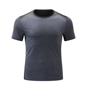 T-shirts pour hommes personnalisés OEM 100% coton 180g Jersey confortable séchage rapide respirant décontracté vierge de haute qualité meilleur - Product Image 2
