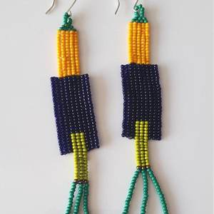 Pendientes de cuentas Miyuki, creaciones hechas a mano - Product Image 1