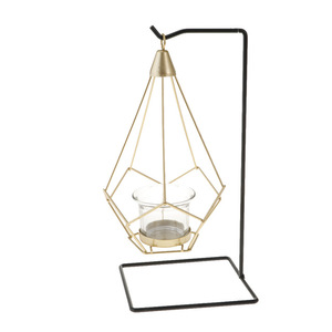 BRASSWORLD INDIA's <b>Brass</b> Tea Light Candle Holder with Stand Elegant Other Candle Holders <b>Lanterns</b> & Candle Jars - Product Image 3
