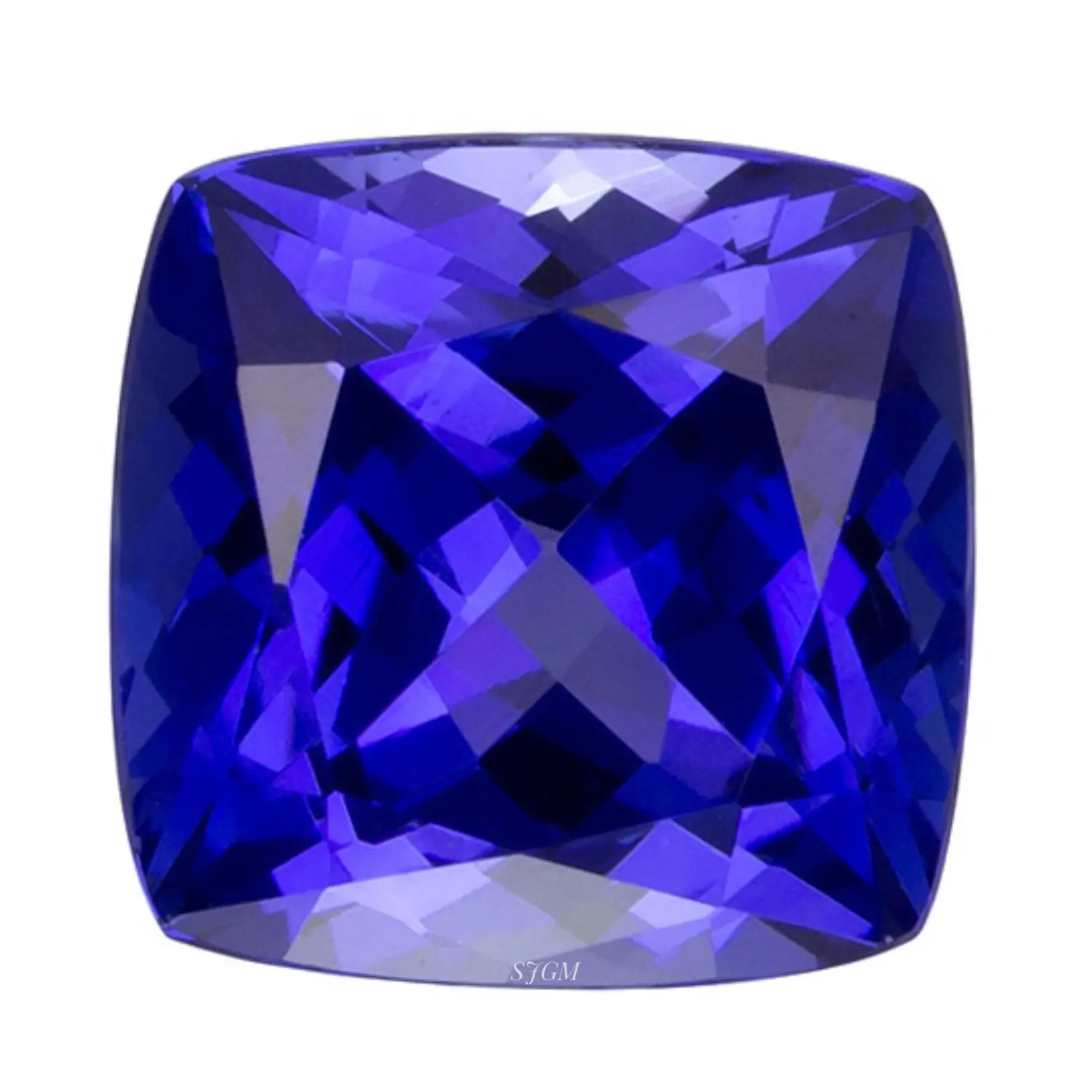 " 9mm Cushion Cut Natural TANZANITE " Wholesale Price High Quality Faceted Loose Gemstone | Fine Quality NATURAL TANZANITE |
