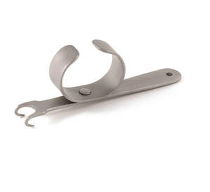 Milner-Retractor Nasal de instrumentos de cirugía plástica, 2 clavijas afiladas, anillo giratorio de acero inoxidable, certificado CE, 9cm, ISO, DHL, PK, 3 años - Product Image 1