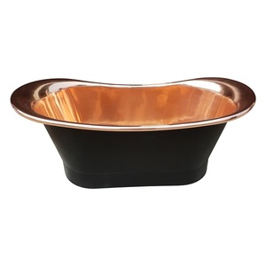 Grande baignoire en cuivre de haute qualité Design personnalisé et style de luxe Meilleur plat de nourriture Forme personnalisée Nouvelle arrivée pour adultes - Product Image 3