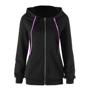 Sudadera con capucha para mujer, top corto de entrenamiento personalizado para gimnasio, sudadera de gran tamaño, novedad de 2021 - Product Image 3