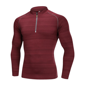 High Quality Custom Logo Compression Wear Men's Long Sleeve Sublimated <b>MMA</b> <b>Rash</b> <b>Guard</b> for Gym & Swimming in Summer - Product Image 2