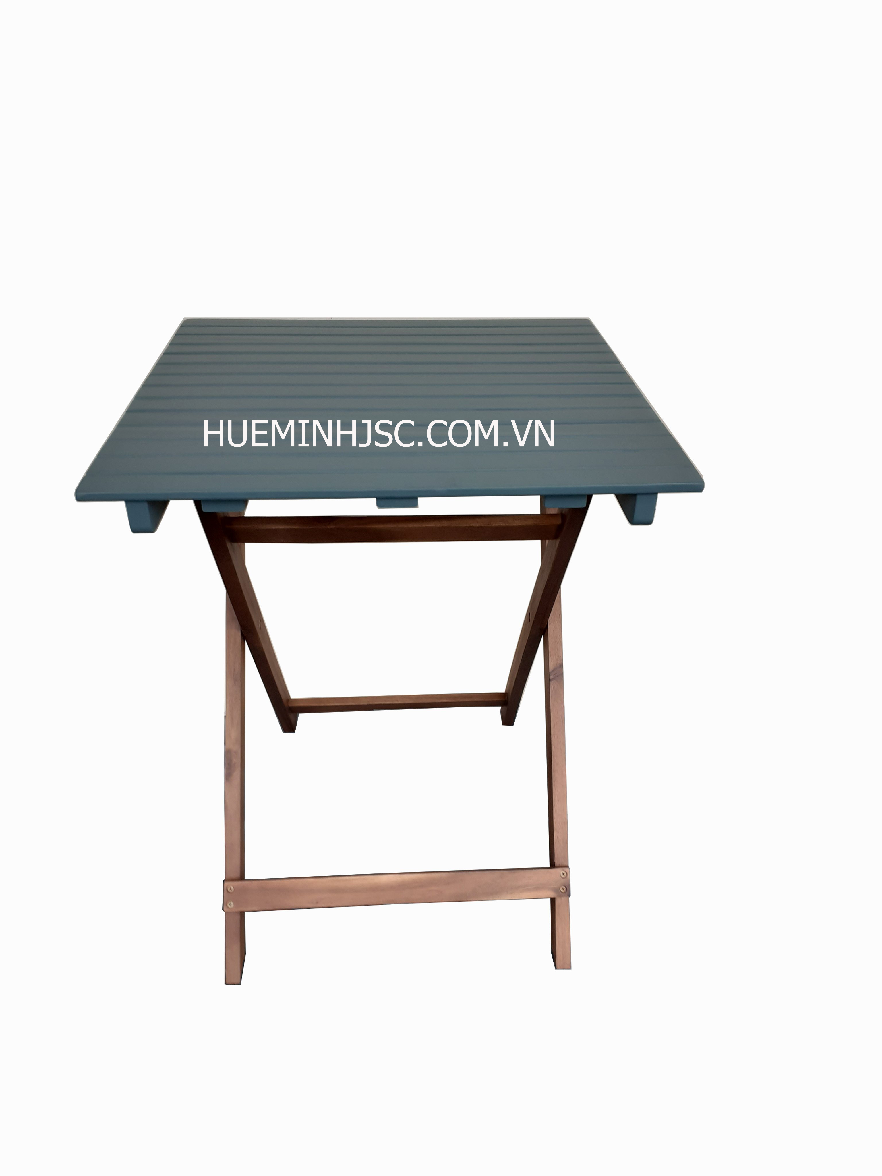 Round Bistro Table and Chair Sets/High quality Vietnamese acacia wood folding table and chair set for outdoor / garden