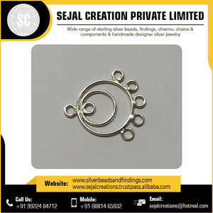 Fourniture directe d'usine en forme de rein oreille fil boucle d'oreille crochets pour femmes vendeur indien fournisseur résultats de bijoux composants INDIEN - Product Image 5