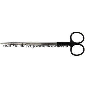 Delicadas tijeras Metzenbaum dentadas, supercortadas cirugía plástica - Product Image 3