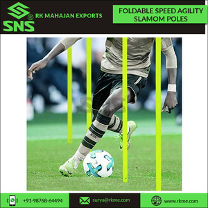 Hot Selling 25mm Diameter and 60 Inch Length Foldable Speed Agility <b>Slalom</b> <b>Poles</b> - Product Image 6