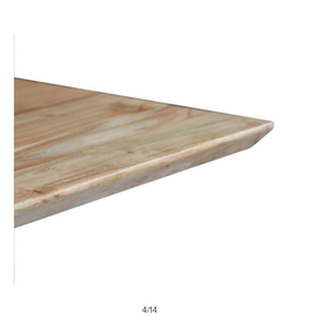 Mesas de <span class=keywords><strong>Bar</strong></span> artesanales de madera maciza y metal de forma cuadrada con taburete de <span class=keywords><strong>bar</strong></span>, muebles elegantes para sala de estar para hoteles y bares - Product Image 6