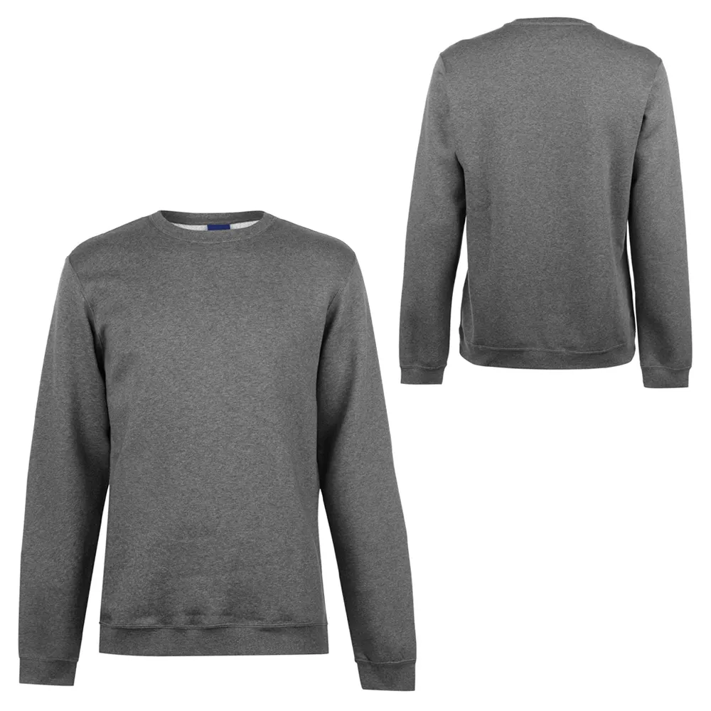 wholesale Custom Size Cotton Plain Long Sleeve Men Sweat shirt For Sale / New Design Cheap Men Sweat Shirt