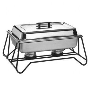 Luxury Stand <b>Fuel</b> Plate Vintage Style <b>Chafing</b> <b>Dish</b> - Product Image 1