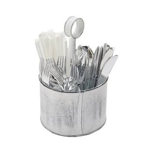 Utensilio de Metal galvanizado con recubrimiento de polvo blanco - Product Image 1