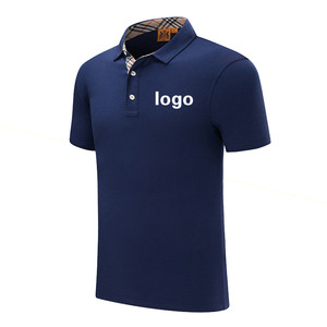 Polo 100% algodón con estampado personalizado, novedad de primavera y verano 2021, con logo y solapa de algodón, camiseta tipo polo 100 - Product Image 1